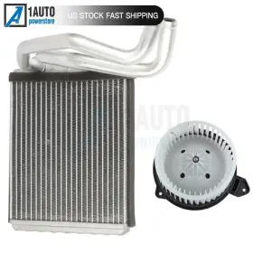 10455487 1AUTOPOWERSTORE Hvac Blower Motor Heater Core Kit