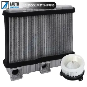 11473521 1AUTOPOWERSTORE Hvac Blower Motor Heater Core Kit