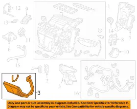 79115TK4A41 ACURA Hvac Heater Core Tl #3