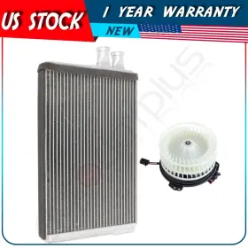 Autodayplus Adp83700601s Blower Motor And Heater Core Hvac Fit For 2005 2006-2007 Chrysler Town Country