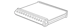 64-11-6-971-105 BMW Heater Core 528I