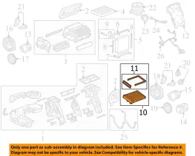 13406298 BUICK Hvac Heater Core Verano