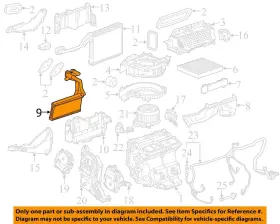 84280246 CADILLAC Hvac Heater Core Cts