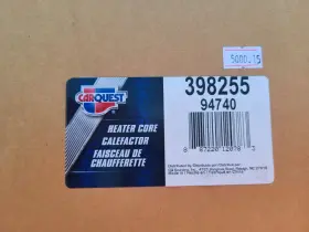398255 CARQUEST Hvac Heater Core #2
