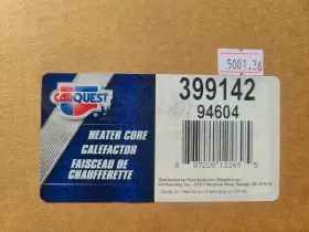 399142 CARQUEST Hvac Heater Core #3