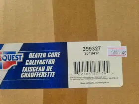 399327 CARQUEST Hvac Heater Core #3