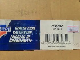 762164271831 CARQUEST Heater Core #3