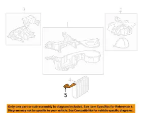 05061586AC CHRYSLER Hvac Heater Core 300