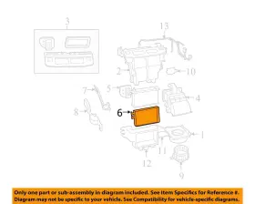 68059166AA CHRYSLER Rear Hvac Heater Core Town Front Country #3