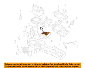 68004228AA DODGE Hvac Heater Core 3500 #2