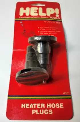 46317 DORMAN HELP Solid Rubber Heater Hose Plug Kit
