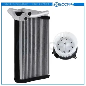 Eccpp E83701501cp Hvac Blower Motor And Heater Core Kit For Ford F-150 Lincoln Navigator Front