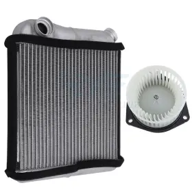 10164911 FLY-AUTOPARTSCLUB Heater Core Blower Motor Am Kit