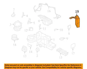 7L1Z18476A FORD Rear Hvac Heater Core Front Expedition #3
