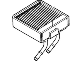 8A8Z-18476-A FORD Heater Core Flex #3