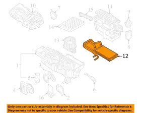 CG1Z18476B FORD Hvac Heater Core Explorer #3