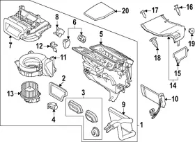 CK4Z-18476-B FORD Heater Core