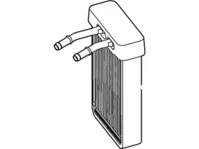 H2MZ-18476-Z FORD Heater Core #3