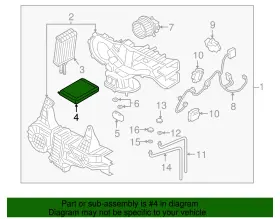 ML1Z-18476-A FORD Heater Core #2