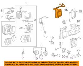 4C3Z-18476-BA FORD OEM Hvac Heater Core F-250