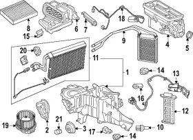 PC3Z-18476-A FORD Heater Core F-250