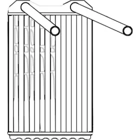 8231449 GLOBAL PARTS DISTRIBUTORS Gpd Heater Core