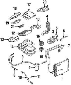 19131993 GM Core Heater