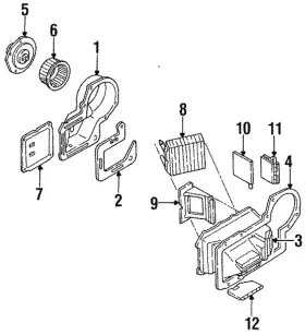 52479875 GM Core Heater