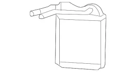89019085 GM Heater Core #3