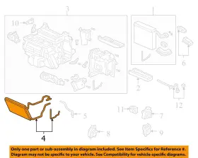 399392 HONDA Hvac Heater Core Sdn Accord #2