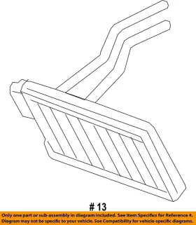 79110SNAA01 HONDA Hvac Heater Core #2