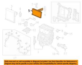 79110TLAA51 HONDA Hvac Heater Core