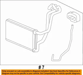 79115T0GA01 HONDA Hvac Heater Core Accord #2