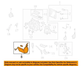 79115TA5A41 HONDA Hvac Heater Core Cpe Accord #2