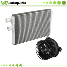 Ignition-coil Ic83700601l Blower Motor And Heater Core Kit For Chrysler Town Country Dodge Caravan Front