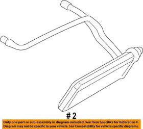 271401MA0A INFINITI Hvac Heater Core #3