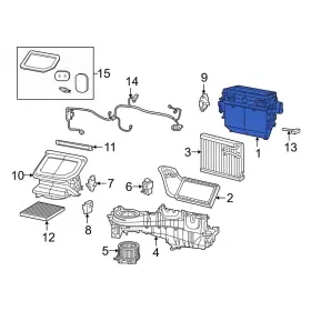 68541152AA JEEP OE Gladiator Hvac Unit