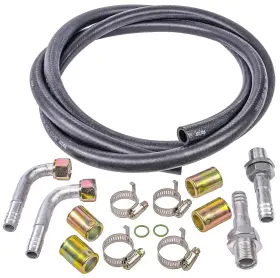 Jegs 130246 Heater Hose Kit Includes 10 Ft. 5/8 Inch Rubber 2 St