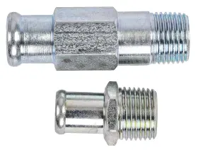 Jegs Wp19 90768 Heater Hose Nipple Set 1967-1968 Small Block Chevy Engines Straight I