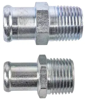 Jegs Wp21 90806 Heater Hose Nipple Set 1965-1972 Big Block Chevy Engines Straight Inc