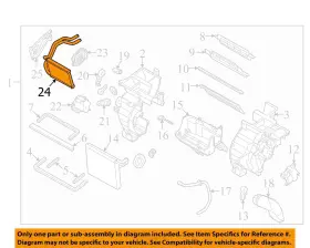 971381M000 KIA Hvac Heater Core Forte #3