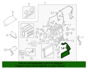 LR036364 LAND-ROVER Heater Core #2
