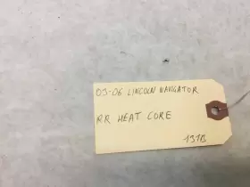 131B LINCOLN Rear Hvac Ac Heater Core Radiator Navigator #3