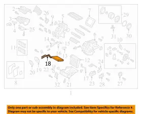 BP8P61A10 MAZDA Rear Hvac Heater Core Climate Turbo #3
