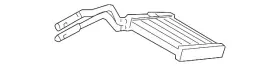 Mazda Cc99-61-a10 Genuine Heater Core