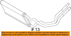 KD4561A10A MAZDA Rear Hvac Heater Core Front CX-5 #2
