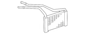LC74-61-D10 MAZDA Heater Core