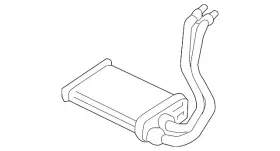 000-830-44-01 MERCEDES Heater Core