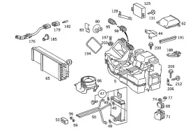 002-835-52-01 MERCEDES Heat Exchanger Kit