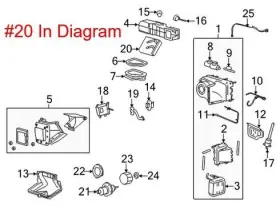 HC-36 MOTORCRAFT Hvac Heater Core E150 E250 E350 Ford #3